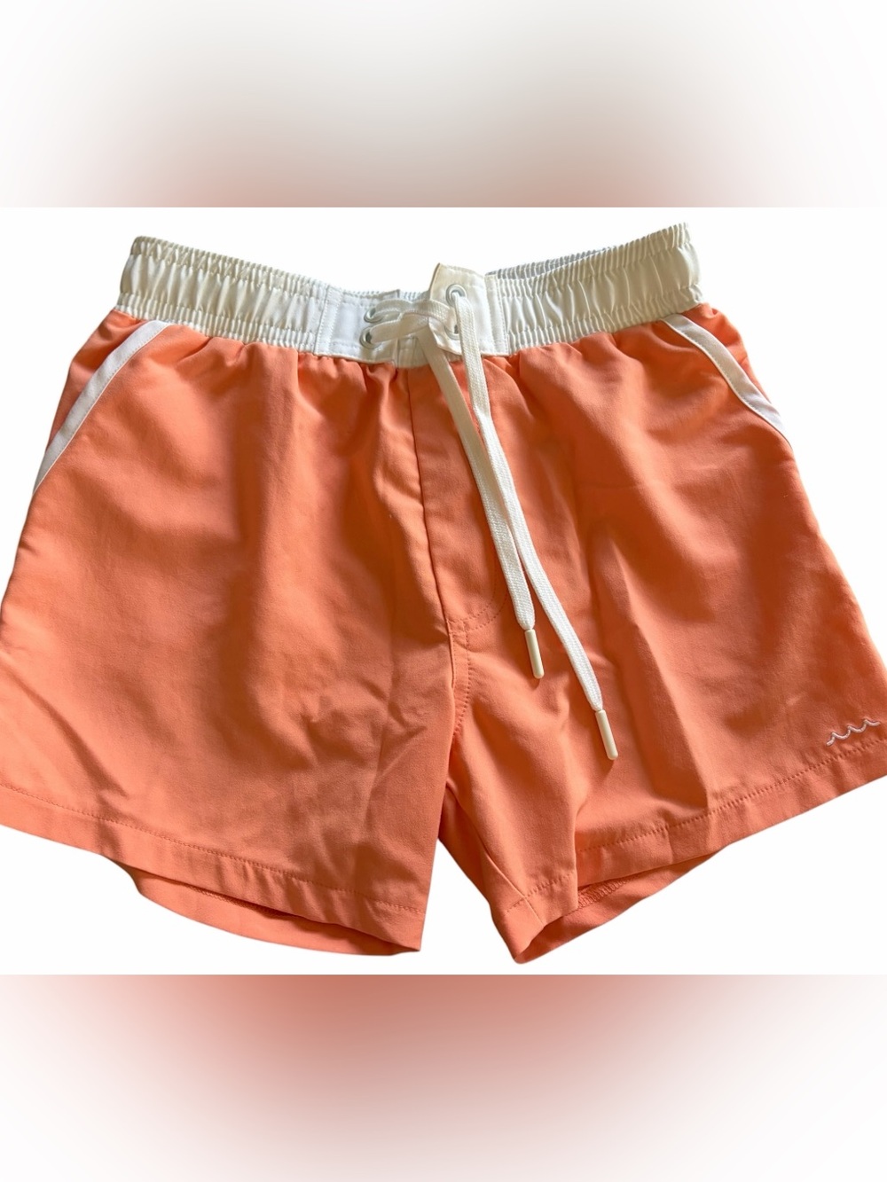 Minnow Peach Swim Trunks